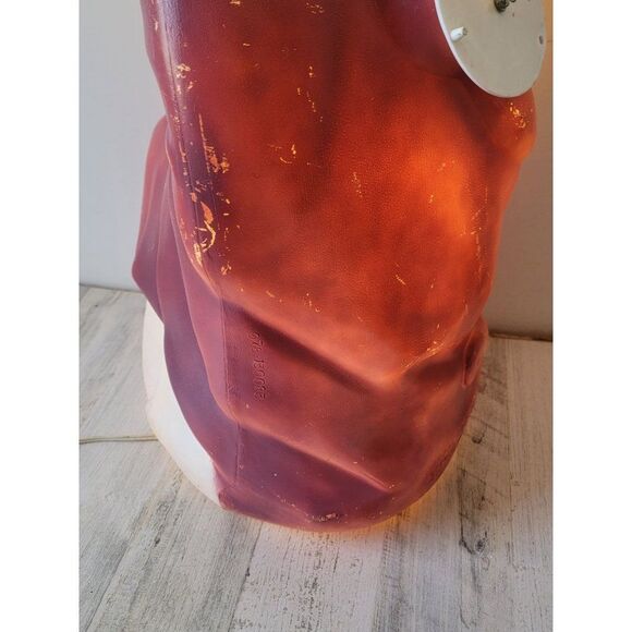 Vintage nativity scene Joseph father Jesus blow mold lawn Decor Xmas - Picture 9 of 15